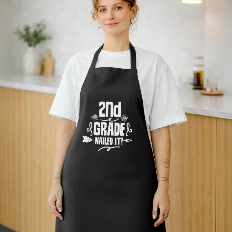 Second Class Direct Hit Teacher Second Grader Cooking Apron