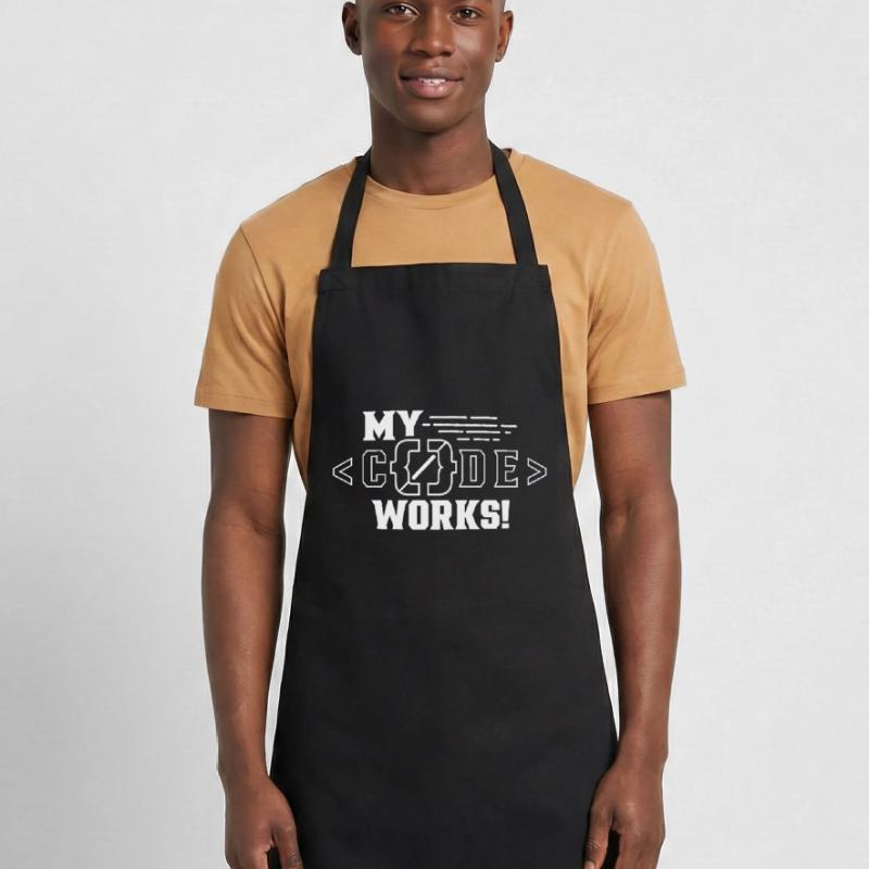 My Code Works Programming Coding Coder Cooking Apron