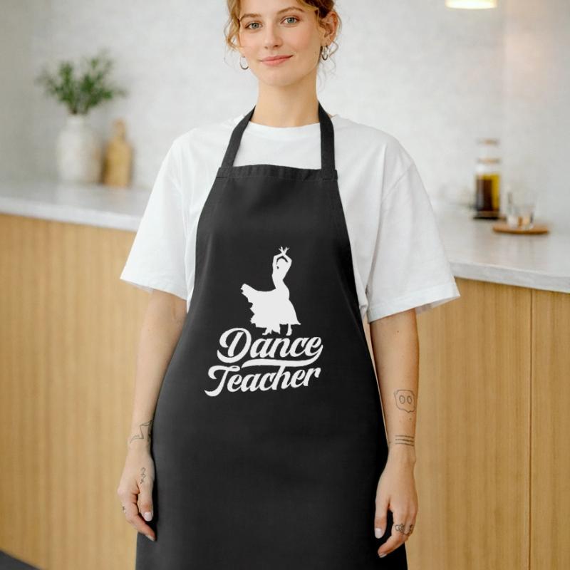 Professeur de danse Cours de danse Professeur de danse École de danse Tablier de cuisine