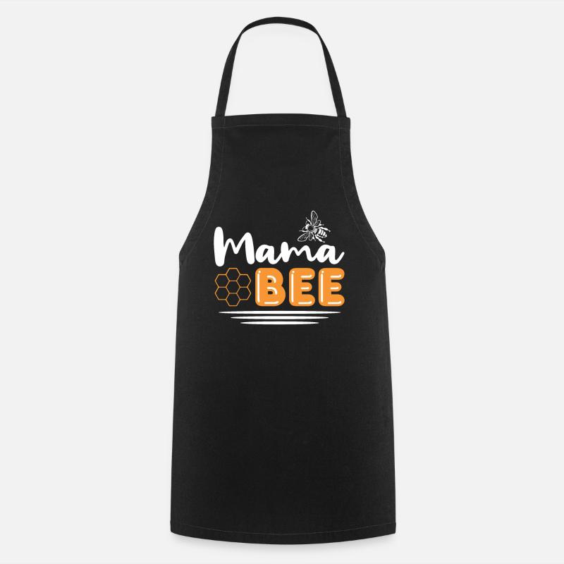 Mama Bee - Kochschürze - Schwarz