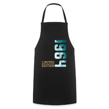 1964 Limited Edition - Cooking Apron - black - Front - AI Model Male 185 dark (185cm)