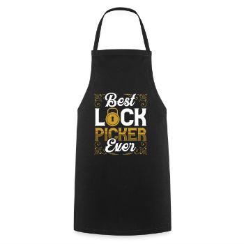 Der Beste Lock Picker Aller Zeiten Lock Picking - Kochschürze - Schwarz - Vorne - AI Model Male 185 dark (185cm)