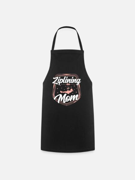 Tyrolienne Maman Dictons Tyrolienne Tyrolienne Sports - Tablier de cuisine - noir