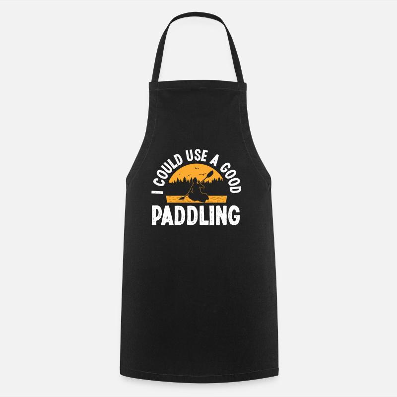 I could use a good Paddling - Cooking Apron - black