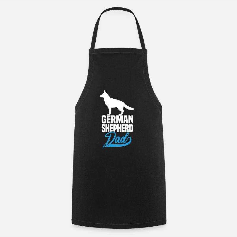 English Shepherd Dad - Cooking Apron - black