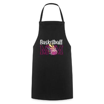 Basketball Mama Trainer Basketballspieler Team - Kochschürze - Schwarz - Vorne - AI Model Male 185 dark (185cm)