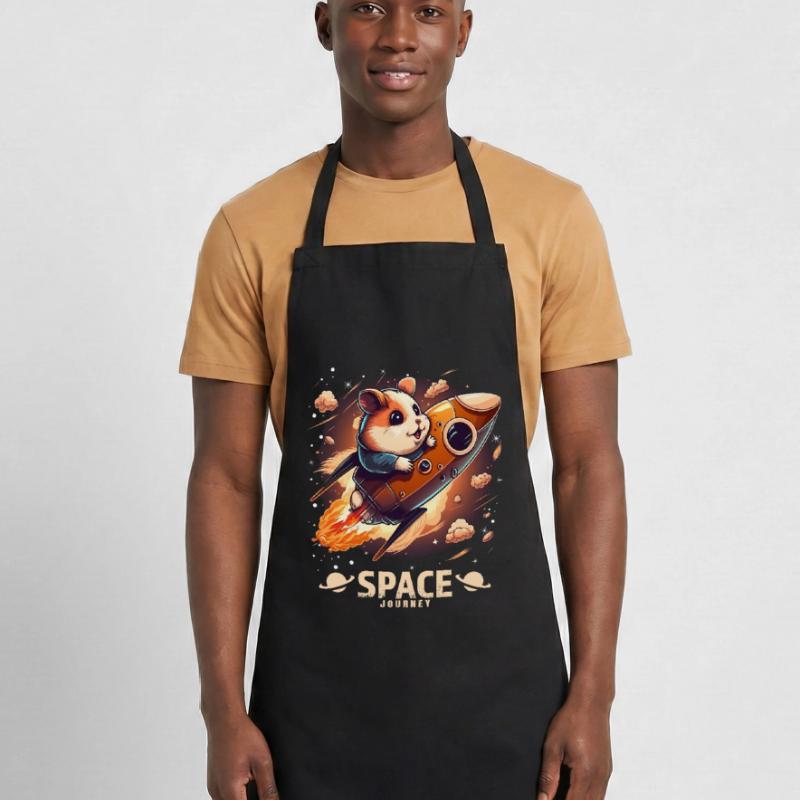 Hamster de l’espace Hamster Lover Design de l’espace Tablier de cuisine