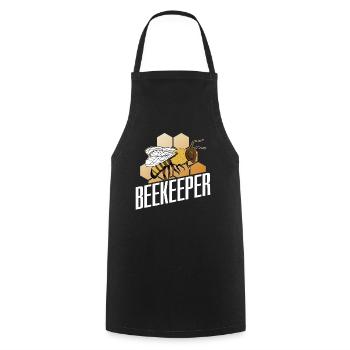 Beekeepers Beekeepers Beekeepers Honey Bee - Cooking Apron - black - Front - AI Model Male 185 dark (185cm)