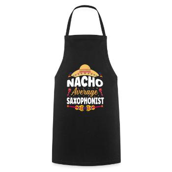 Cinco De Mayo Parti mexicain Cinco De Mayo - Tablier de cuisine - noir - Devant - AI Model Male 185 dark (185cm)
