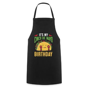 Cinco De Mayo Mexican Party Cinco De Mayo - Cooking Apron - black - Front - AI Model Male 185 dark (185cm)