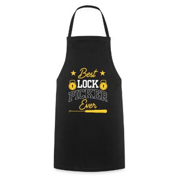 Der Beste Lock Picker Aller Zeiten Lock Picking - Kochschürze - Schwarz - Vorne - AI Model Male 185 dark (185cm)
