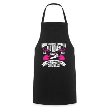 Archaeologist Gift Archaeology - Cooking Apron - black - Front - AI Model Male 185 dark (185cm)