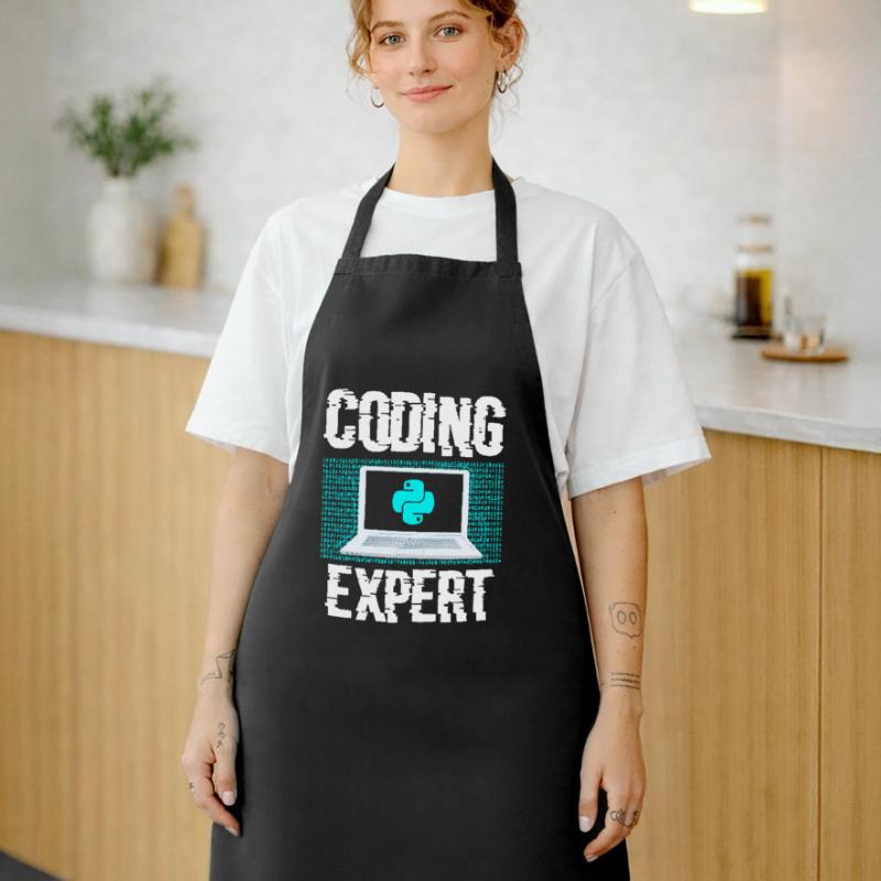 Coding Expert Coder Programming Programmer Cooking Apron
