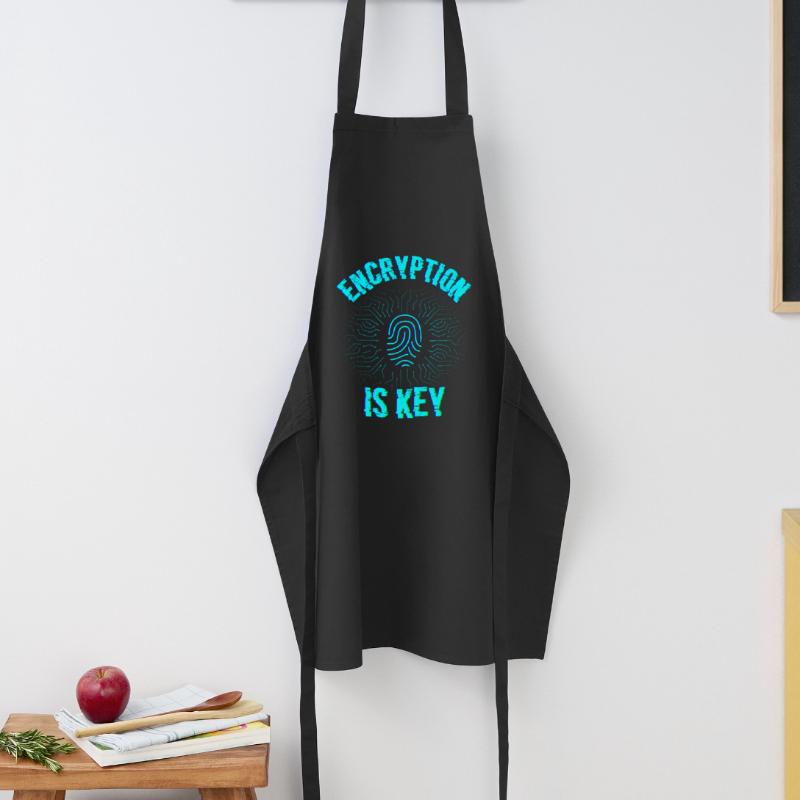 Encryption is the key Coding Coder Cooking Apron