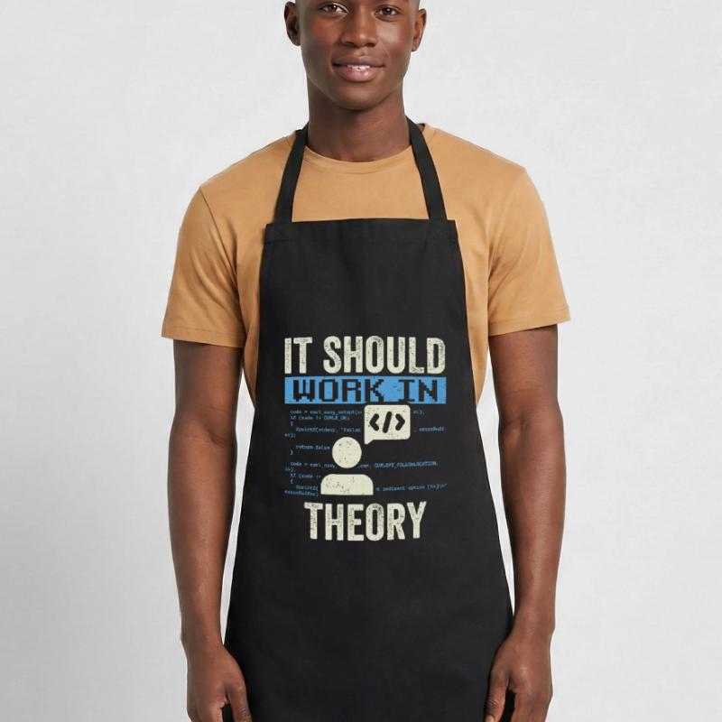 In theory, it should work code coding Cooking Apron