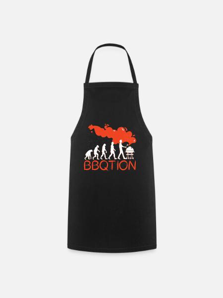 BBQTION - Kochschürze - Schwarz
