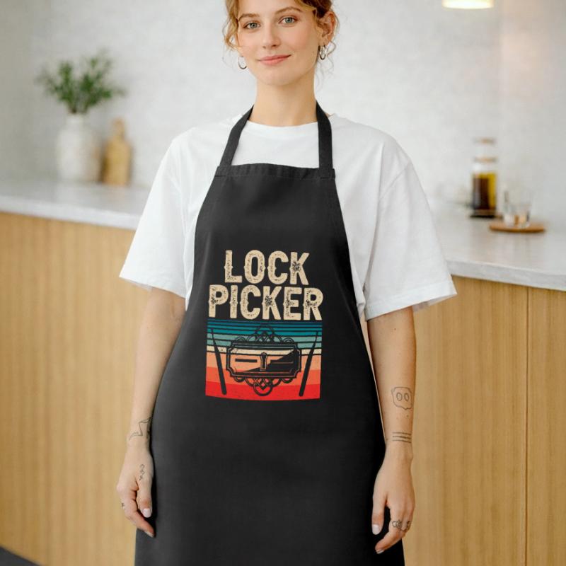 Lock Cracker Lock Picker Lock Lock Picking Tablier de cuisine