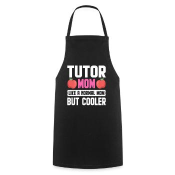 Tutor Geschenk Tutor - Kochschürze - Schwarz - Vorne - AI Model Male 185 dark (185cm)