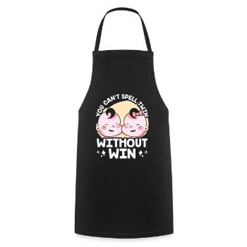 Gemini Sarcastic Humor Gemini Funny - Cooking Apron - black - Front - AI Model Male 185 dark (185cm)