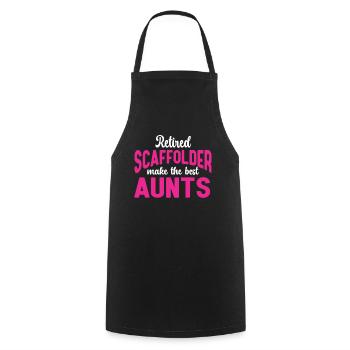 Échafaudage Cadeau Artisan Travail Échafaudage - Tablier de cuisine - noir - Devant - AI Model Male 185 dark (185cm)