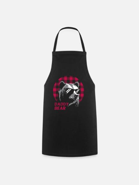 Daddy Bear - Kochschürze - Schwarz