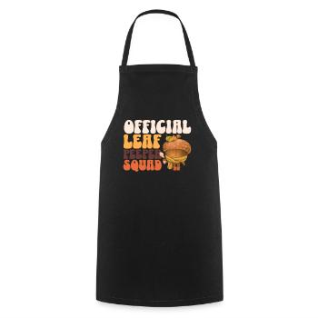 Leaf Peeper Squad Autumn Foliage Leaf Peeping Autumn - Cooking Apron - black - Front - AI Model Male 185 dark (185cm)