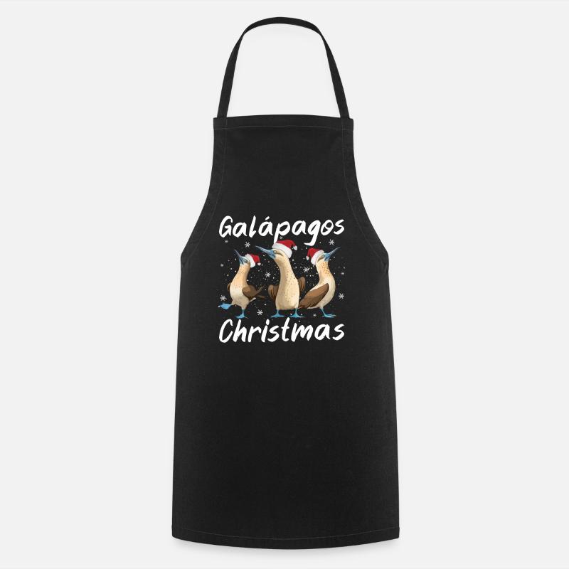 Galapagos Christmas - Kochschürze - Schwarz