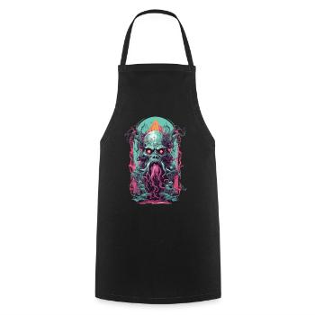 Underworld démons occulte horreur gothique Design - Tablier de cuisine - noir - Devant - AI Model Male 185 dark (185cm)