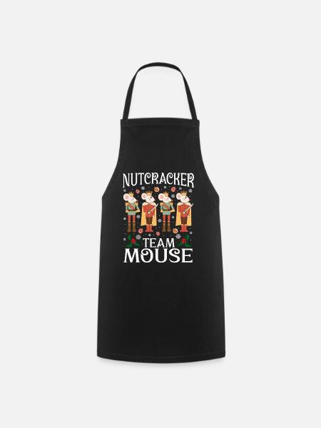 Nutcracker Team Mouse - Kochschürze - Schwarz
