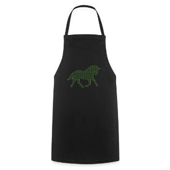 Organ Donor Organ Transplant Organ Donation - Cooking Apron - black - Front - AI Model Male 185 dark (185cm)