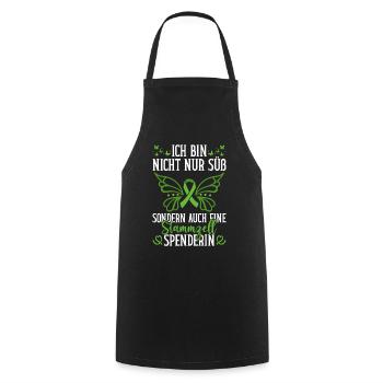 Stem Cells Stem Cell Therapy Stem Cell Donation - Cooking Apron - black - Front - AI Model Male 185 dark (185cm)
