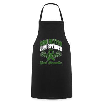 Stem Cells Stem Cell Therapy Stem Cell Donation - Cooking Apron - black - Front - AI Model Male 185 dark (185cm)