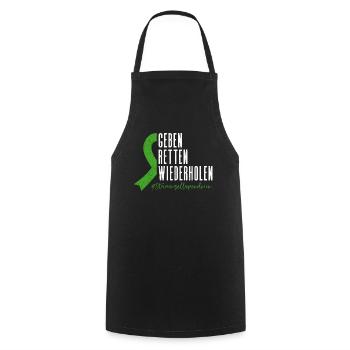 Stem Cells Stem Cell Therapy Stem Cell Donation - Cooking Apron - black - Front - AI Model Male 185 dark (185cm)