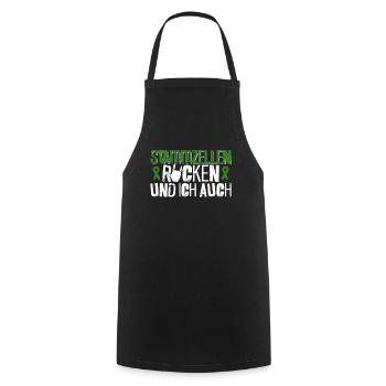 Stem Cells Stem Cell Therapy Stem Cell Donation - Cooking Apron - black - Front - AI Model Male 185 dark (185cm)