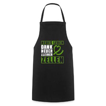 Stem Cells Stem Cell Therapy Stem Cell Donation - Cooking Apron - black - Front - AI Model Male 185 dark (185cm)