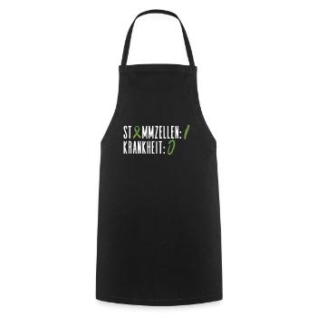 Stem Cells Stem Cell Therapy Stem Cell Donation - Cooking Apron - black - Front - AI Model Male 185 dark (185cm)