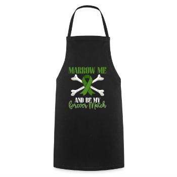 Stem Cell Transplant Stem Cell Donor Stem Cell - Cooking Apron - black - Front - AI Model Male 185 dark (185cm)