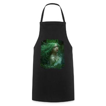 Rusalka Slavic Myhology Folklore Creature - Cooking Apron - black - Front - AI Model Male 185 dark (185cm)