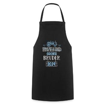 Big Brother 2024 - Cooking Apron - black - Front - AI Model Male 185 dark (185cm)