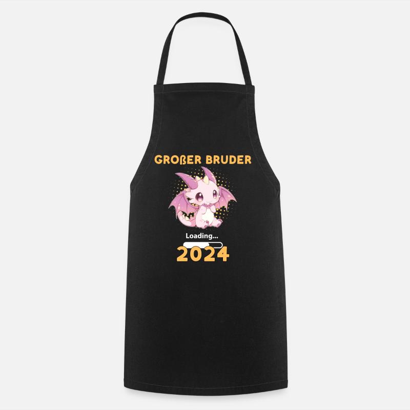 Großer Bruder 2024 Loading - Kochschürze - Schwarz