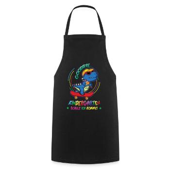 Goodbye Kindergarten School School I'm Coming - Cooking Apron - black - Front - AI Model Male 185 dark (185cm)