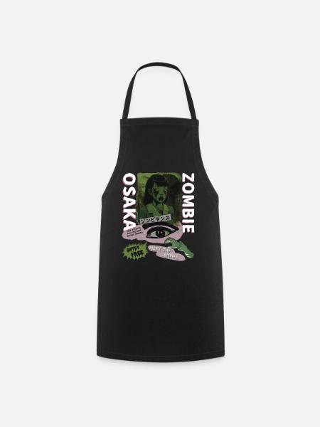 Osaka Zombie Girl - Cooking Apron - black