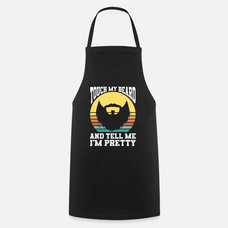 Barbe Disant Barbu Père Mari - Tablier de cuisine - noir