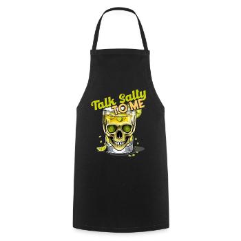 Lustiger Tequila Spruch Cinco De Mayo Mexiko - Kochschürze - Schwarz - Vorne - AI Model Male 185 dark (185cm)