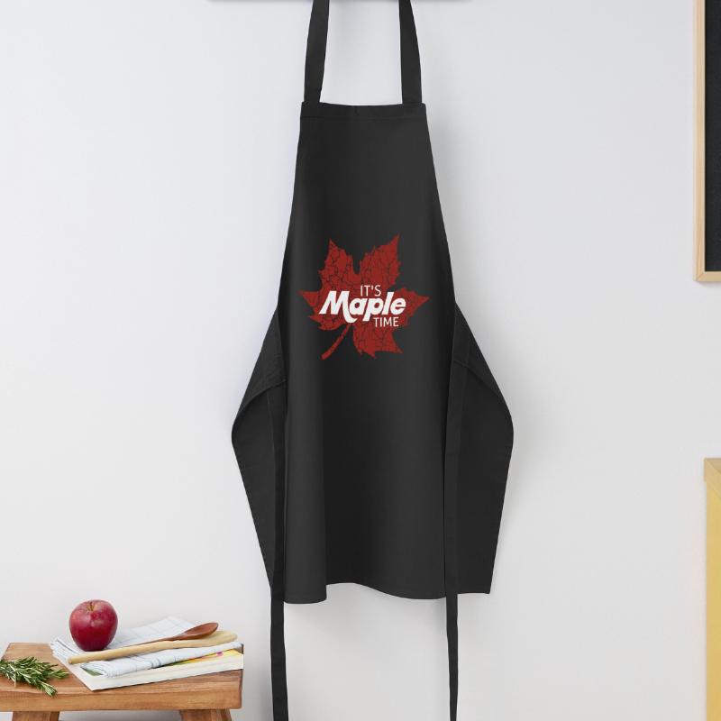 It's Maple Time For Tapping Maple Tree Maple Leaf Cooking Apron