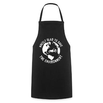 Wheely Glad Environmental Cargo Cargo Bike - Cooking Apron - black - Front - AI Model Male 185 dark (185cm)