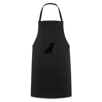 i love dogs - Kochschürze - Schwarz - Vorne - AI Model Male 185 dark (185cm)
