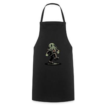 Drôle Cthulhu Politicien Drôle Cthulhu - Tablier de cuisine - noir - Devant - AI Model Male 185 dark (185cm)