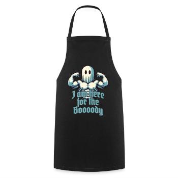 Costume d’Halloween Spooky Party Funplus - Tablier de cuisine - noir - Devant - AI Model Male 185 dark (185cm)