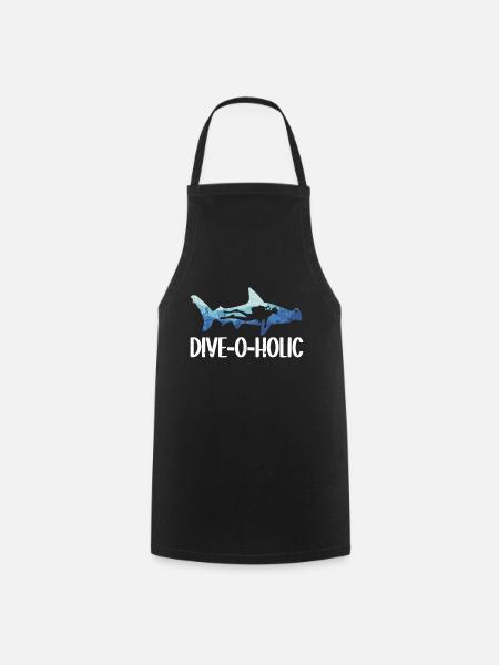 Scuba Diving Diver - Kochschürze - Schwarz